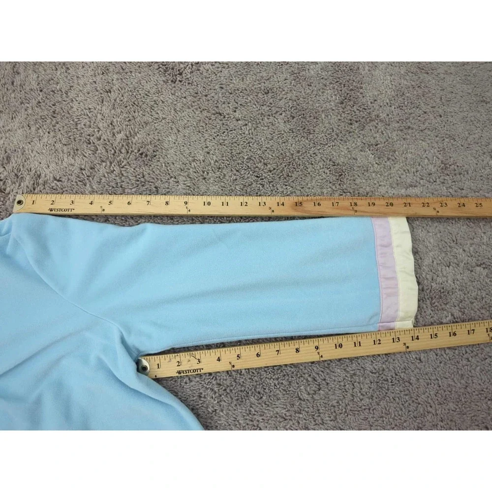 Vintage Vanity Fair Nightgown Womens M 1960s Trim Collar Cuffs Poly Made‎ in USA
